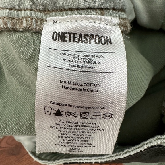 One Teaspoon Streetwalkers High Waist Straight Leg Trouser Denim - Picture 10 of 11